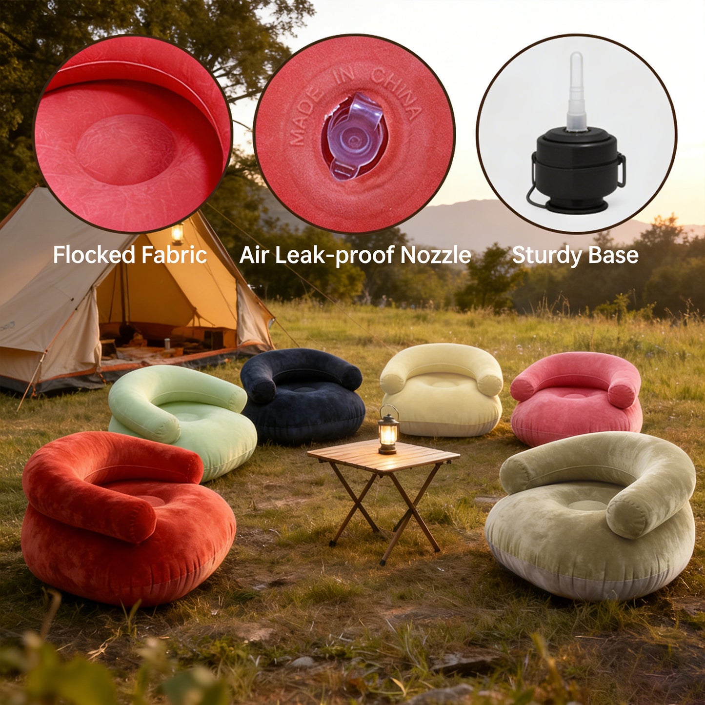 Inflatable chair